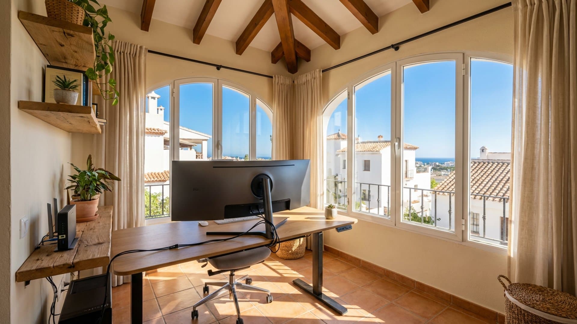 Remote-work home requirements in Malaga